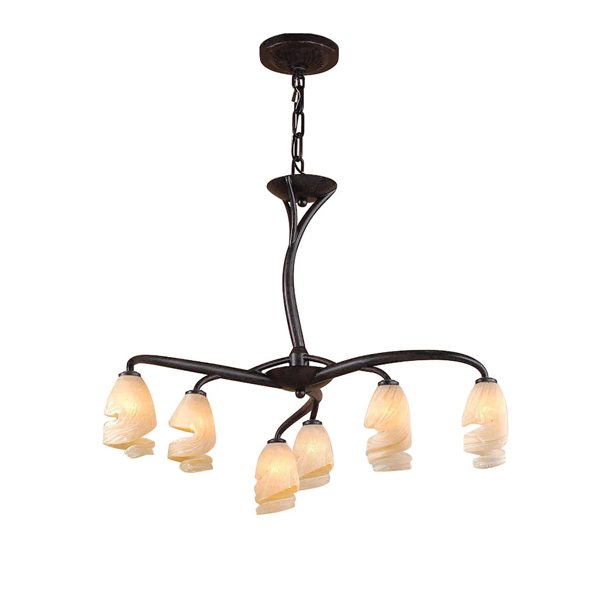 M3121  Forest Pendant 6 Light